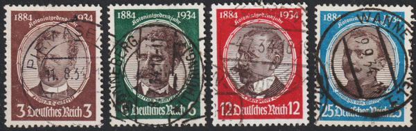 MiNr. 540-543 gestempelt (0230)