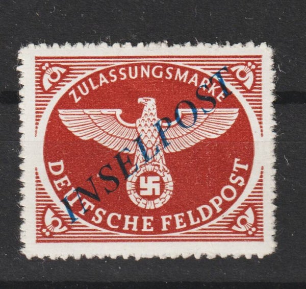 Feldpost, MiNr. 10 B postfrisch **, geprüft  (0231)