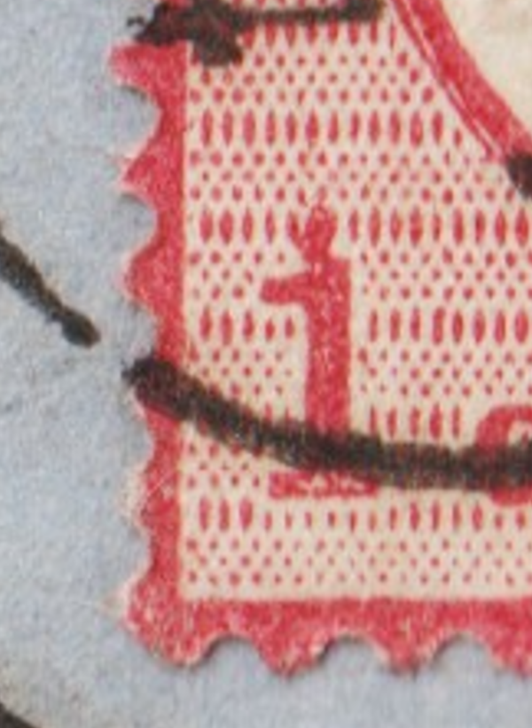 MiNr. 19 Plattenfehler, auf Brief SIEGEN 17.3.74  (0240)