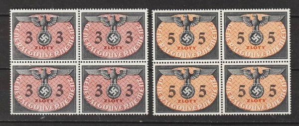 Generalgouvernement MiNr. D 14 + 15 postfrisch ** (0255)