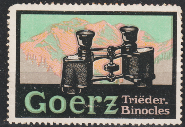 Vignette, Reklamemarke "Goerz Trieder-Binocles"   (0270)