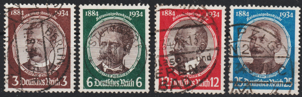 MiNr. 540-543 gestempelt (0294)