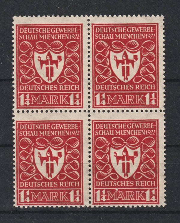 MiNr. 199 c postfrischer ** Viererblock (0295)