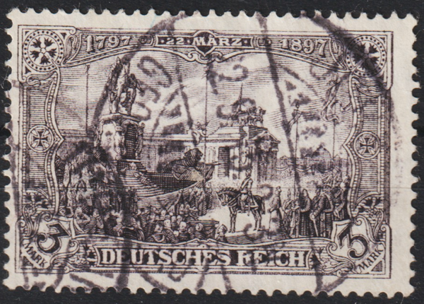 MiNr. 96 A Ib gestempelt, geprüft Jäschke BPP (0310)