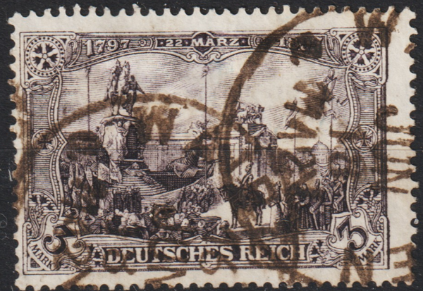 MiNr. 96 A Ib gestempelt, geprüft Hochstädter BPP (0310)