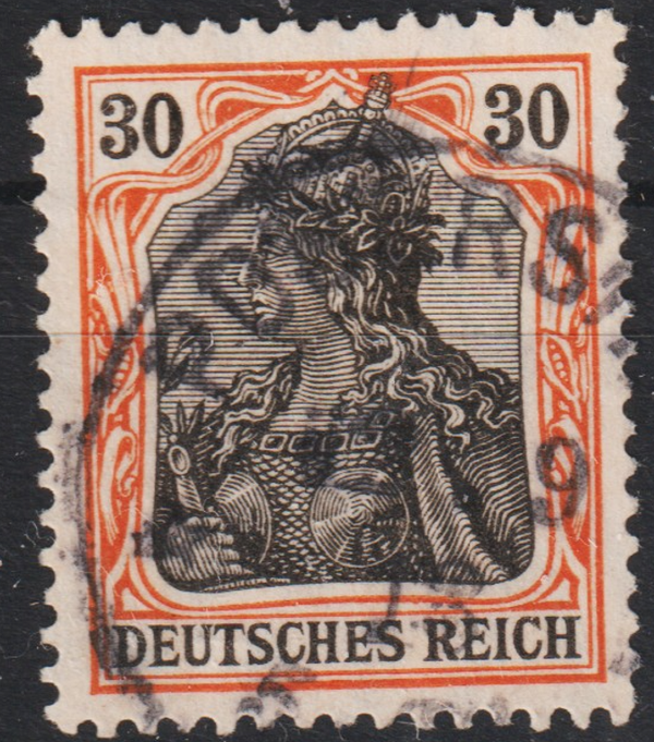 MiNr. 89 Ix gestempelt, geprüft  (0313)
