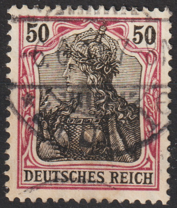 MiNr. 91 Ix gestempelt, geprüft  (0313)
