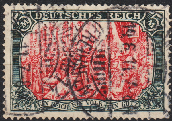 MiNr. 97 A Ib gestempelt, geprüft  (0313)