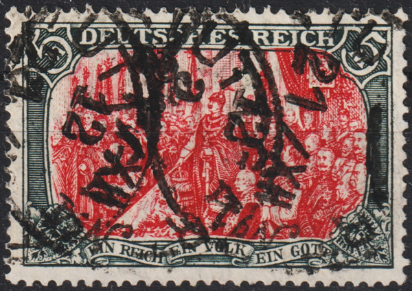 MiNr. 97 A Ib gestempelt, geprüft  (0313)