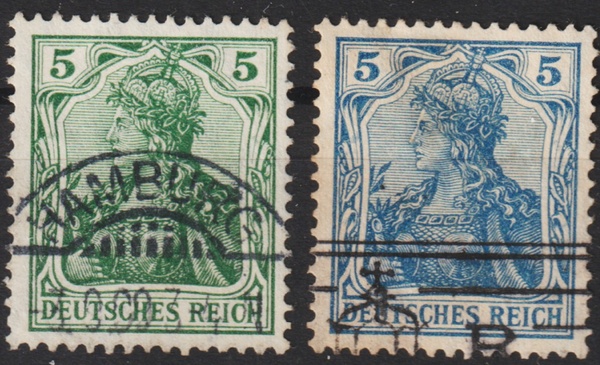 MiNr. 85 I gestempelt, Farbe  (0315)