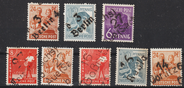 SBZ Aufdruck-Werte **/*  (0343)