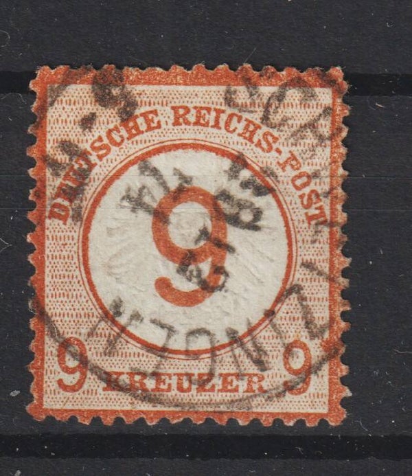 MiNr. 30 gestempelt SCHWEIZINGEN 29.12.74  (0370)