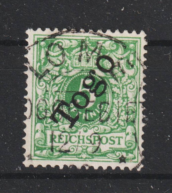 Togo MiNr. 2, 7-10, 12, 15, 21, 22 geprüft, gestempelt  (0435)