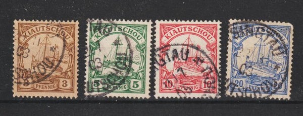 Kiautschou MiNr. 5-8, 18-20, 28-31 gestempelt  (0435)