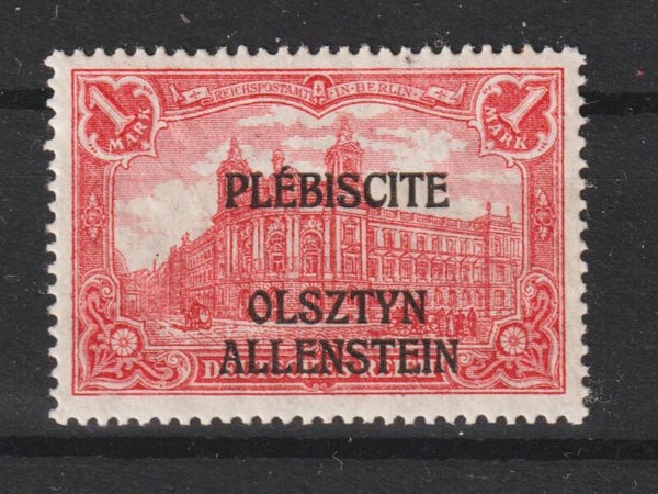 Allenstein MiNr. 10 postfrisch ** (0445)
