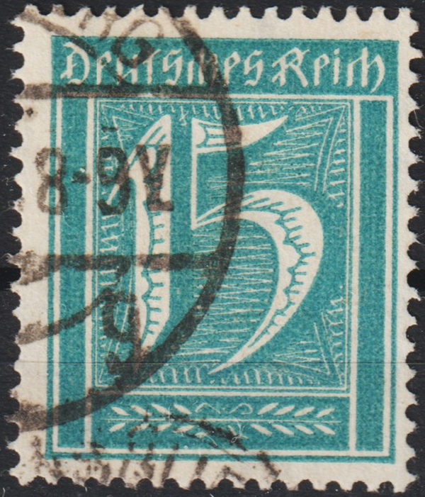 MiNr. 179 gestempelt, geprüft   (0462)