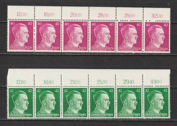 Adolf Hitler MiNr. 795, A 795 ** Oberrand (0483)