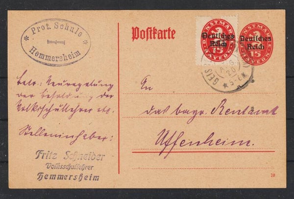 Ganzsachen Karte DP 6   (0490)