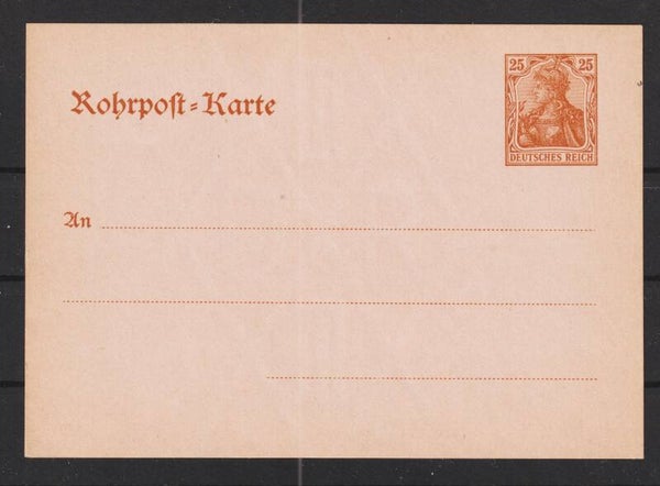 Ganzsache Rohrpost RP 15  (0500)