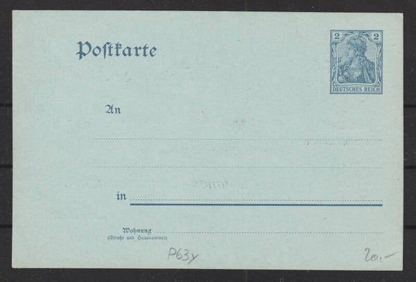 Ganzsache P 63 Y (0504)