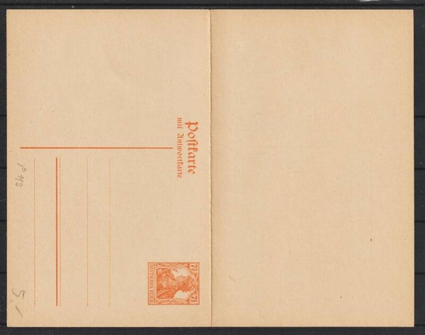 Ganzsache P 112  (0518)