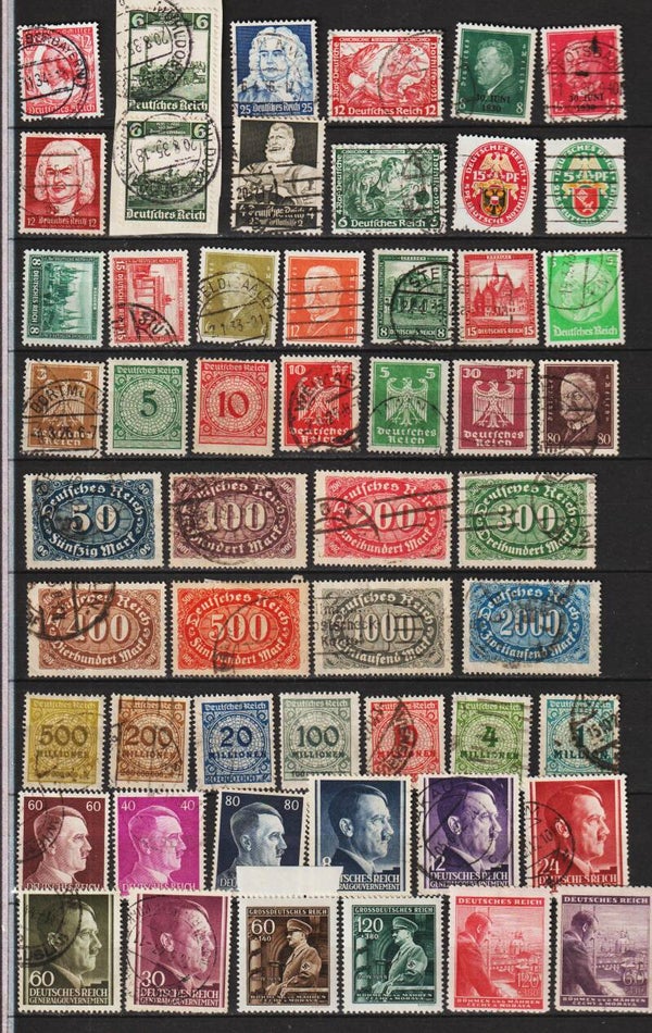 verschiedene Marken Deutsches Reich  (0532)