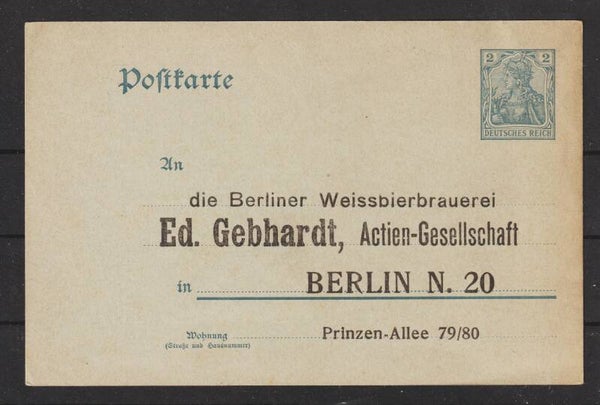 Ganzsache PP  "Herzogliches Hofbrauhaus"  (s23148)