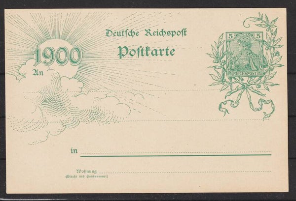 Ganzsache P 43 II Bbd, Plattenfehler  (0536)