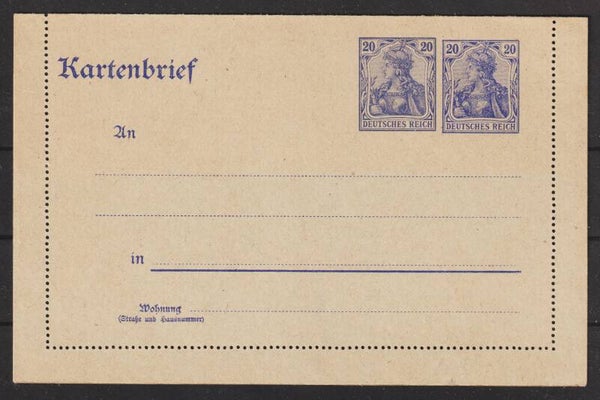 Kartenbrief  KZP 14   (0546)