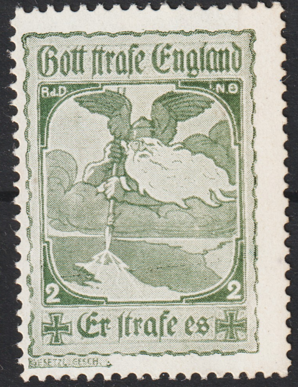 Vignette, Reklamemarke "Bund der Deutschen in Nieder-Österreich"  (0560)