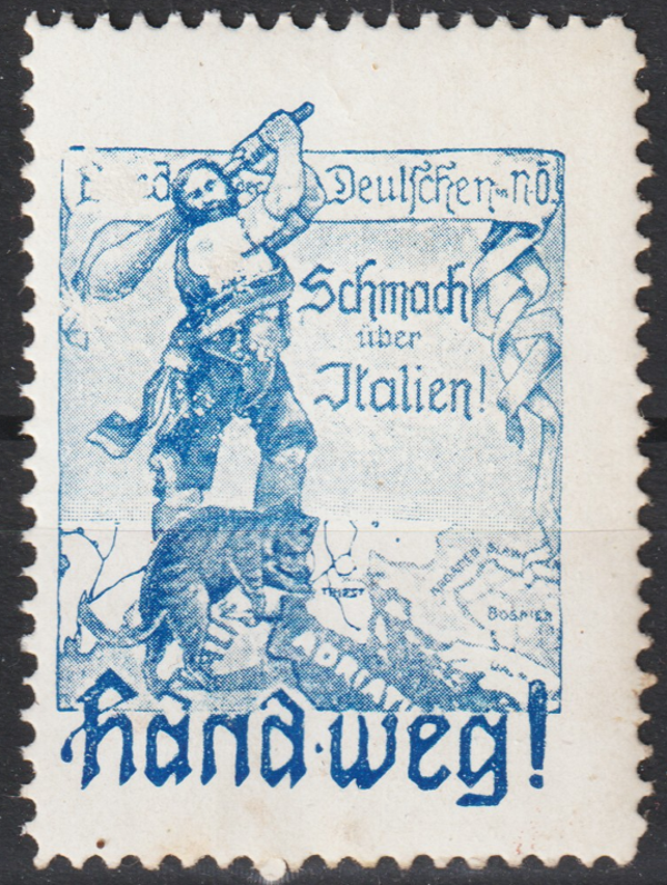 Vignette, Reklamemarke "Bund der Deutschen in Nieder-Österreich"  (0560)