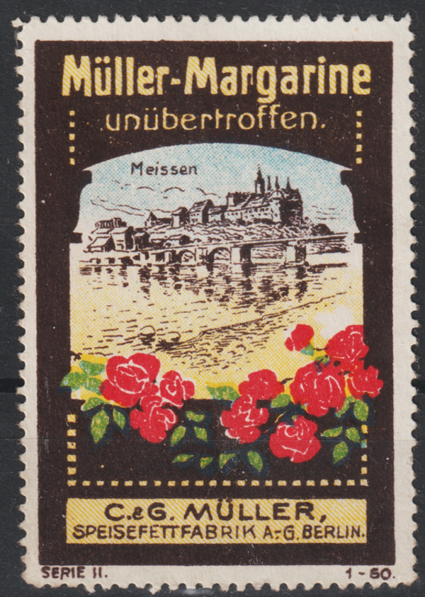 Vignette, Reklamemarke "Müller - Margarine"  (0560)