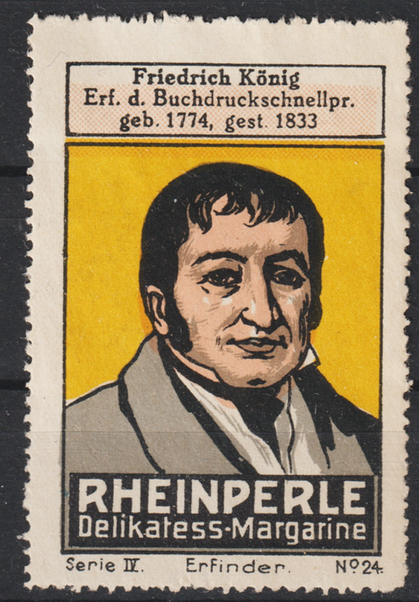 Vignette, Reklamemarke "Reinperle Delikates-Margarine"  (0560)