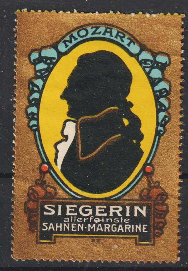 Vignette, Reklamemarke "Siegerin Sahna-Margarine"  (0560)