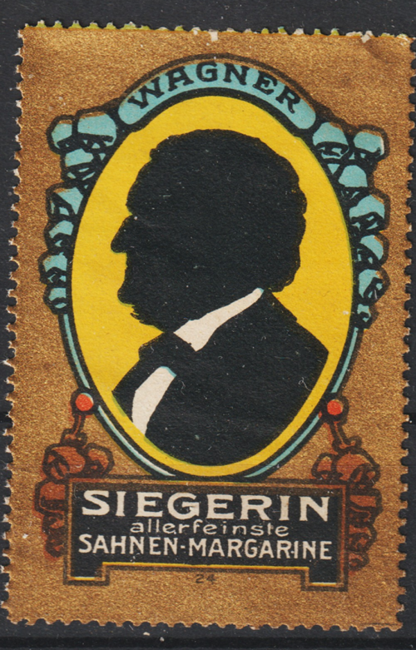 Vignette, Reklamemarke "Siegerin Sahna-Margarine"  (0560)