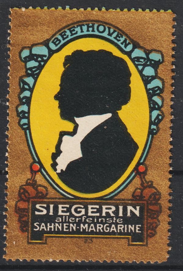 Vignette, Reklamemarke "Siegerin Sahna-Margarine"  (0560)
