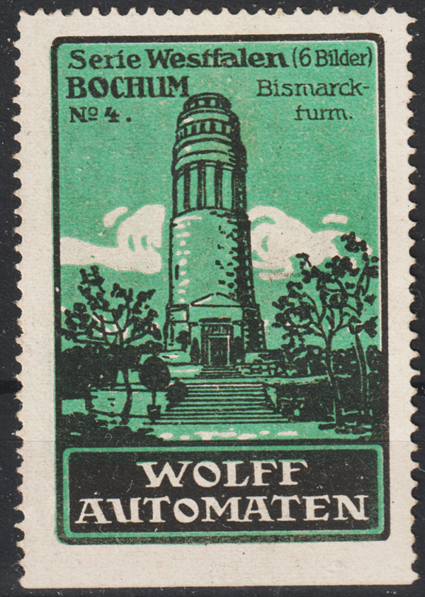 Vignette, Reklamemarke "Wolff Automaten"   (0560)