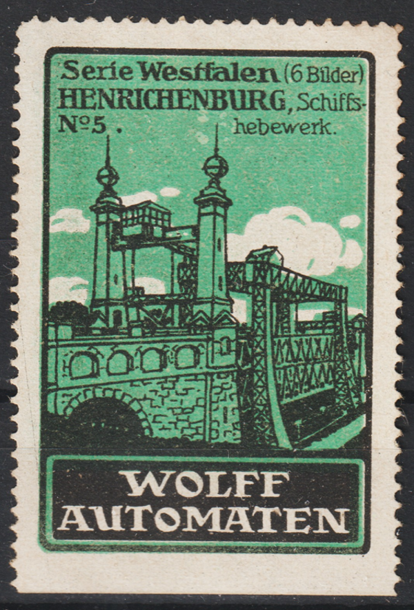 Vignette, Reklamemarke "Wolff Automaten"   (0560)