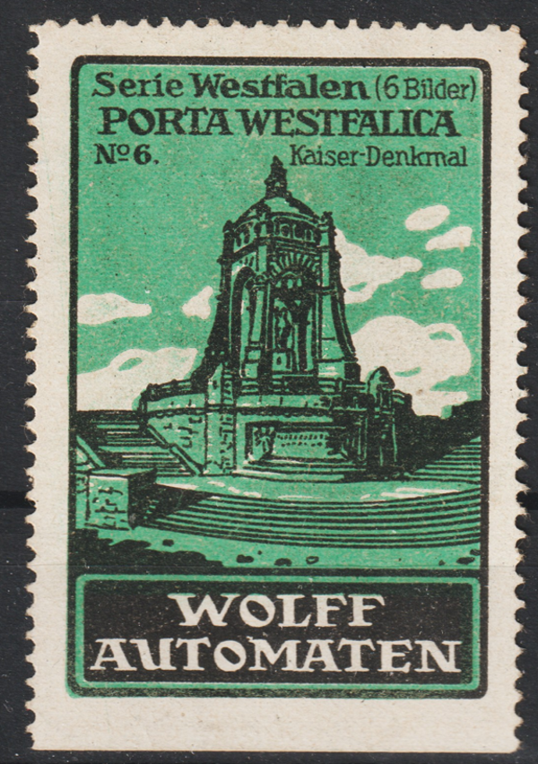 Vignette, Reklamemarke "Wolff Automaten"   (0560)