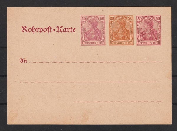 Ganzsache Rohrpostkarte RPZP 14  (0575)