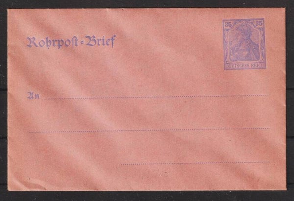 Ganzsache Rohrpost RU 8   (0589)