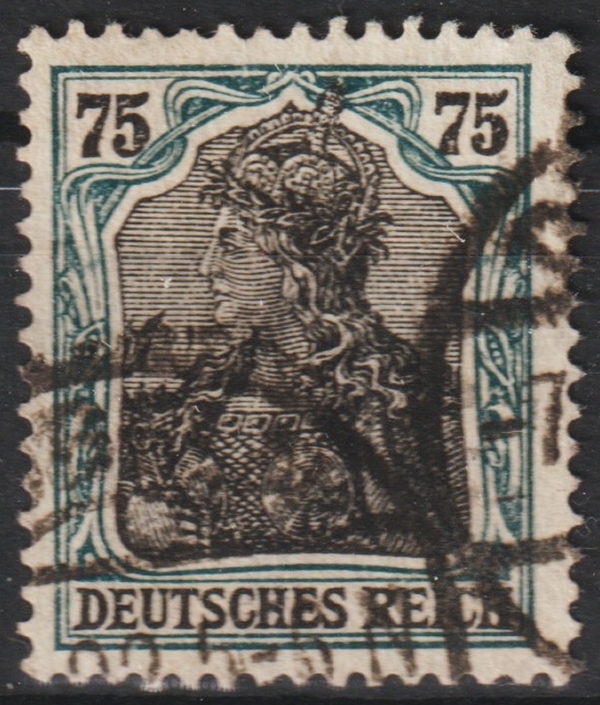 MiNr. 104 b gestempelt, geprüft  (0708)