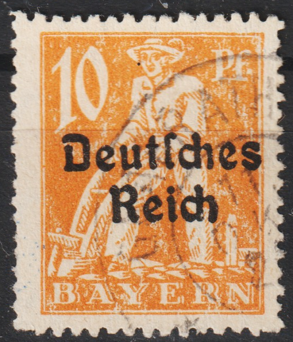 MiNr. 120 gestempelt, geprüft   (0708)