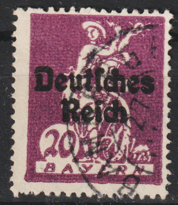 MiNr. 122 gestempelt, geprüft   (0708)