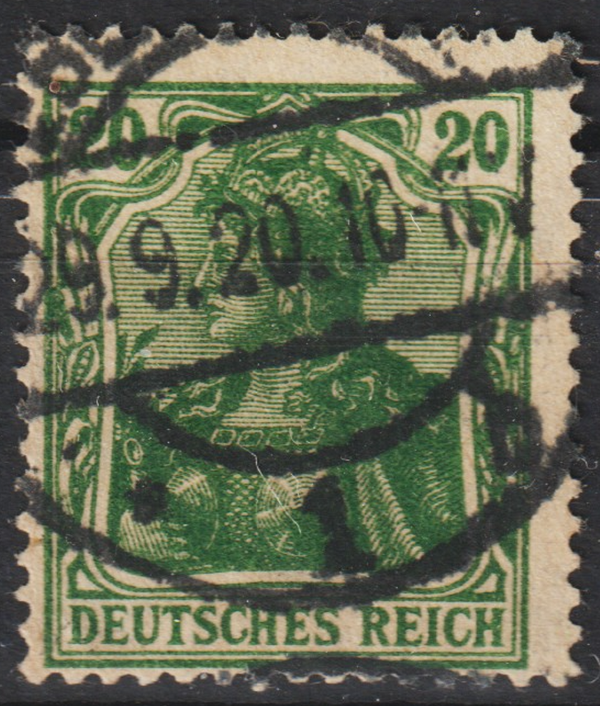 MiNr. 143 gestempelt, geprüft   (0708)