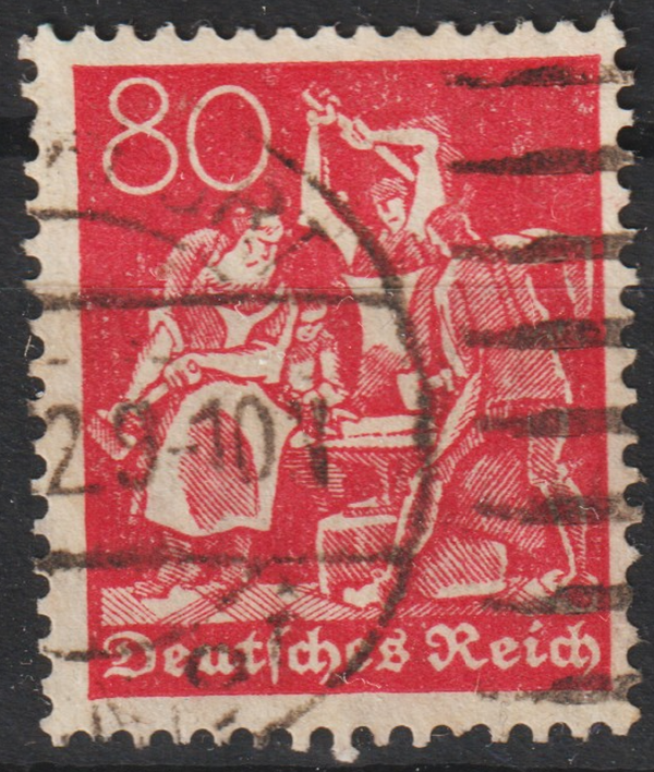 MiNr. 166 gestempelt, geprüft  (0708)
