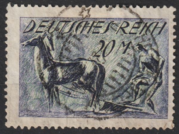 MiNr. 176 a gestempelt, geprüft   (0708)