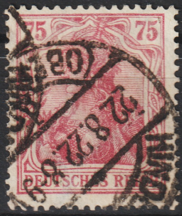 MiNr. 197 a gestempelt, geprüft    (0708)