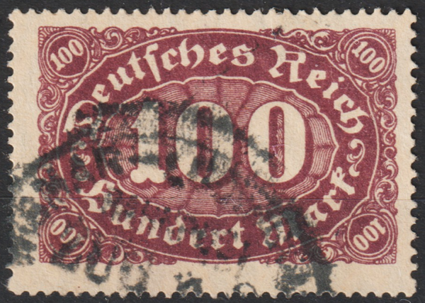 MiNr. 219 gestempelt, geprüft    (0708)