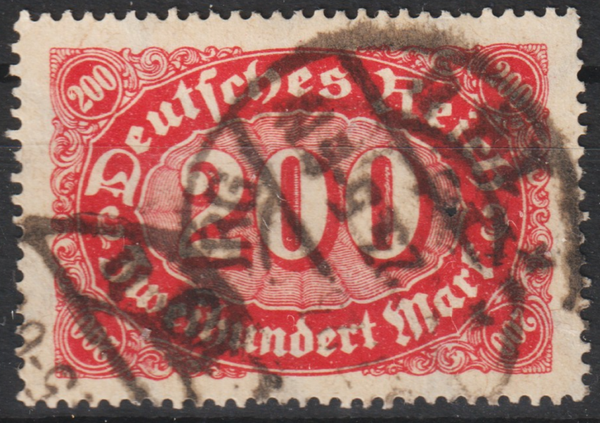 MiNr. 248 a gestempelt, geprüft    (0708)